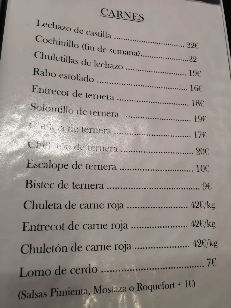 Menu_Mesón Restaurante El Pícaro_Benavente_image_1