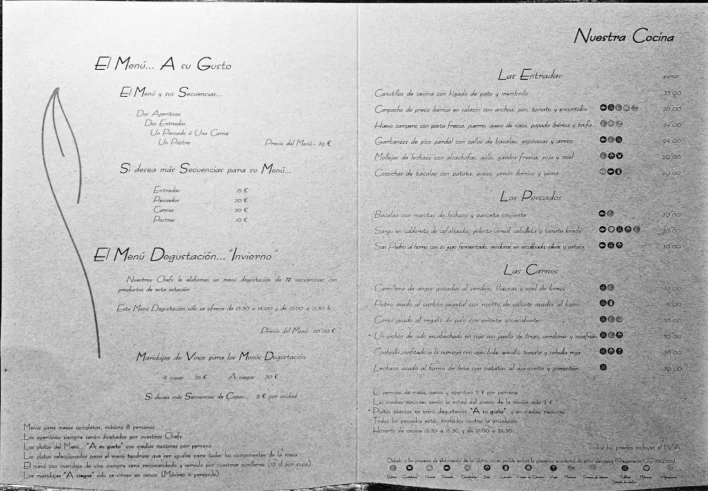 Menu_El Ermitaño Restaurante_Benavente_immagine_1
