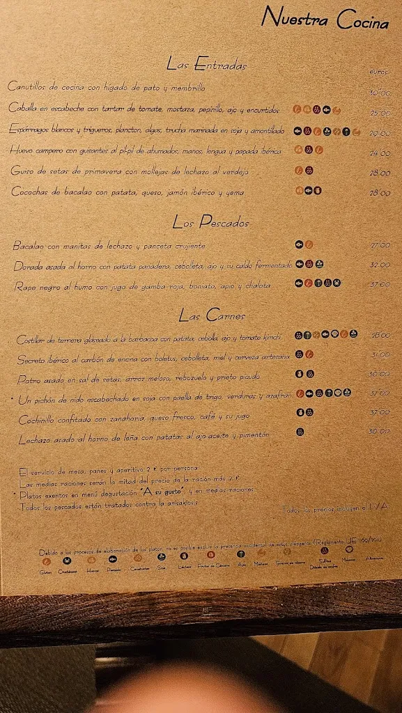 Menu_El Ermitaño Restaurante_Benavente_immagine_3