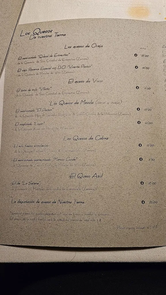 Menu_El Ermitaño Restaurante_Benavente_immagine_4