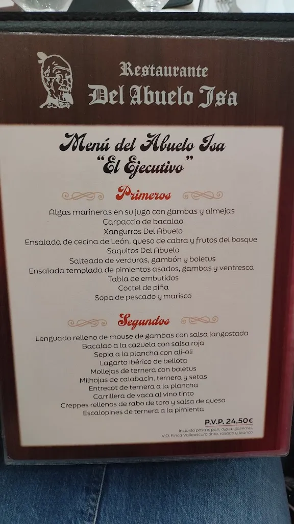 Menu_Restaurante del abuelo Isa_Benavente_image_1