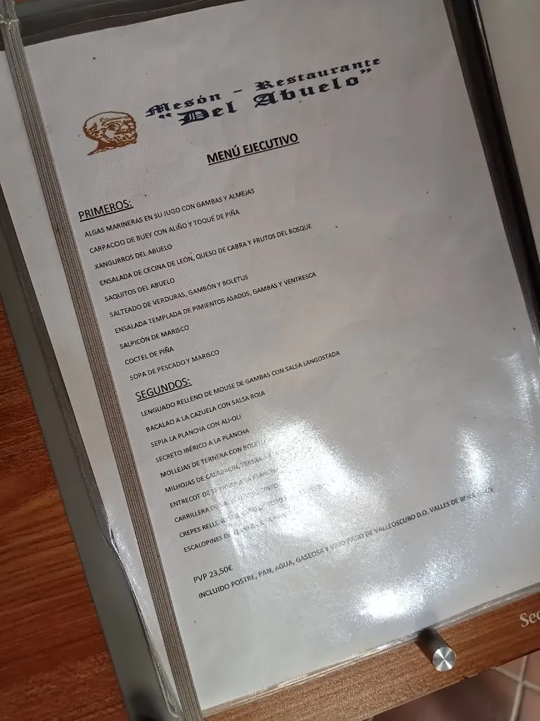 Menu_Restaurante del abuelo Isa_Benavente_image_2