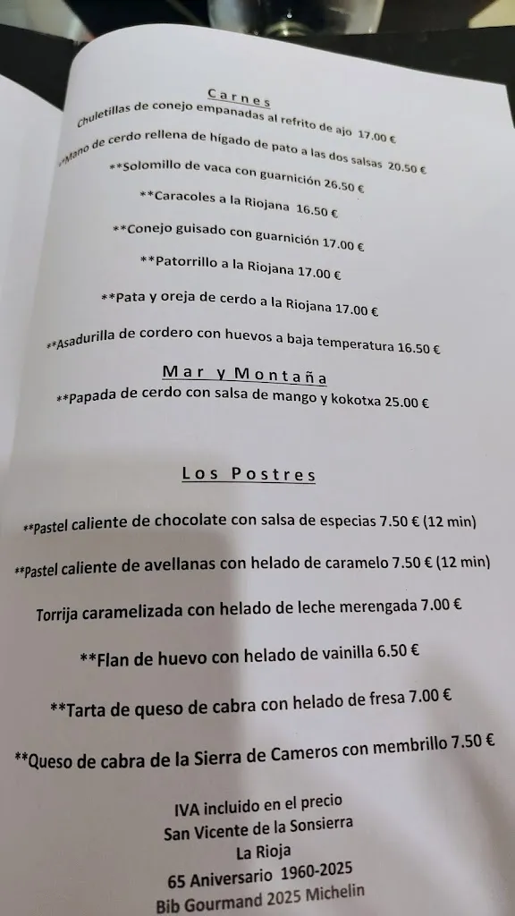 Menü_Casa Toni_Rioja_Bild_1