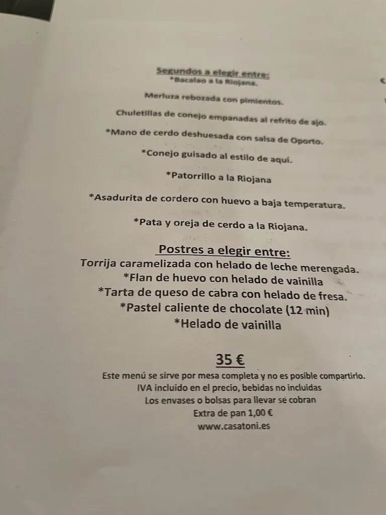 Menü_Casa Toni_Rioja_Bild_3