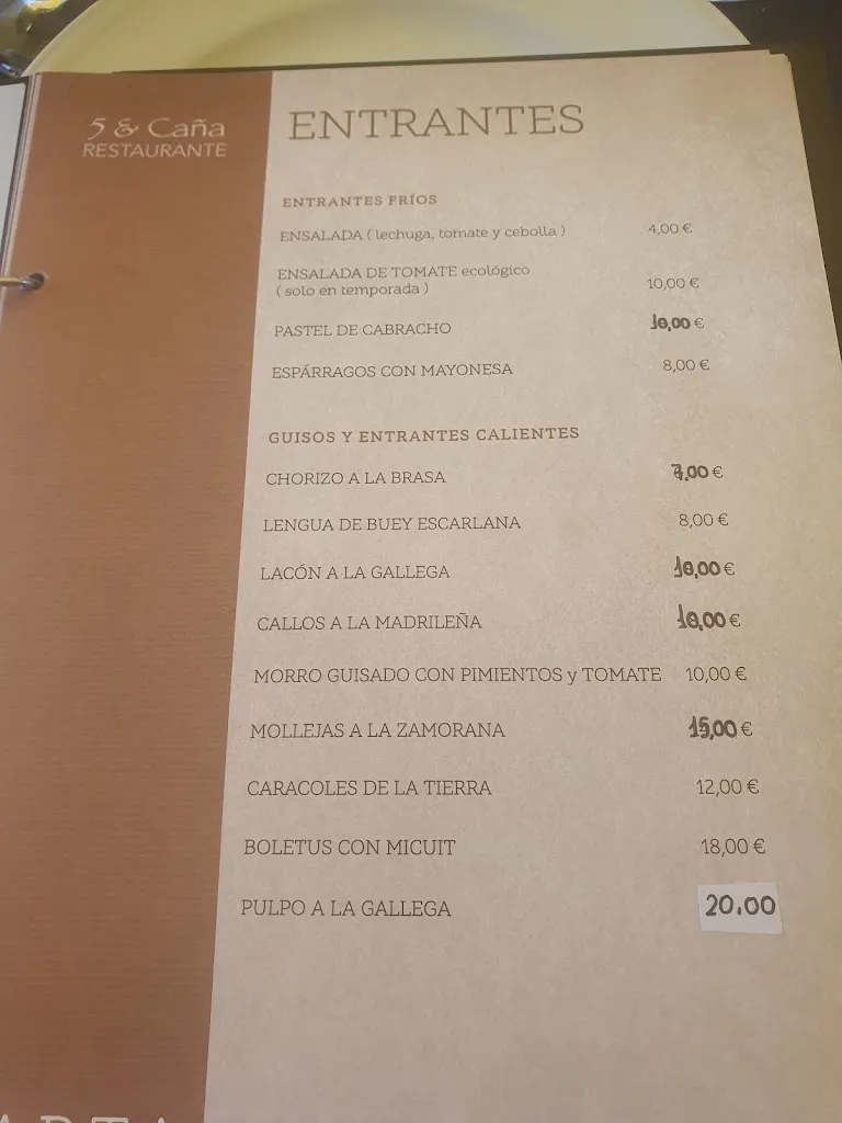 Menu_5&Caña_Calzadilla de Tera_image_4