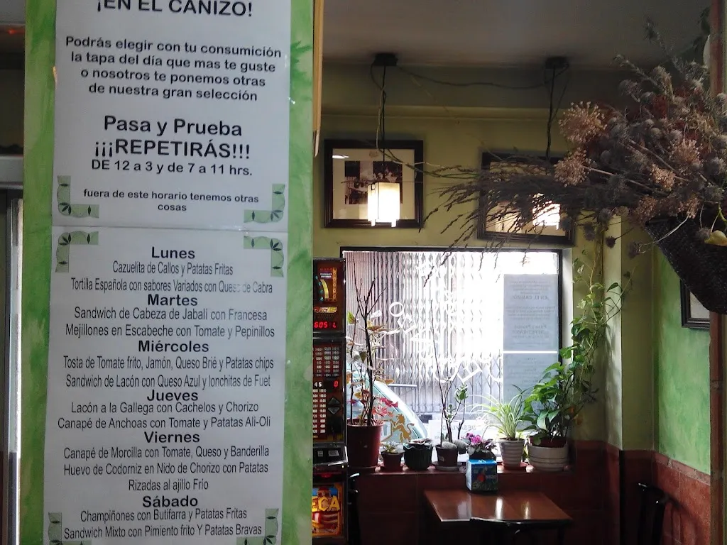 Menü_El Cañizo_Cañizal_Bild_1