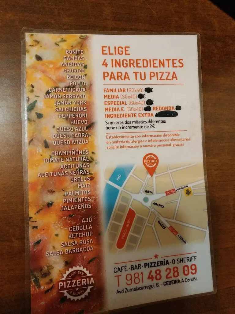 Menu_Cafe Bar O SHERRIF_Cedeira_image_1