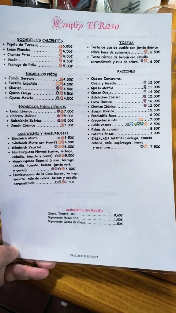 Menu_Restaurante El Raso_Cotanes del Monte_image_2