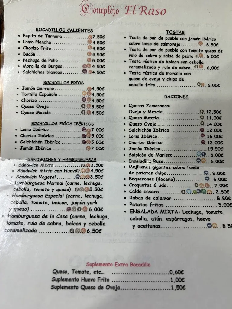 Menu_Restaurante El Raso_Cotanes del Monte_image_3
