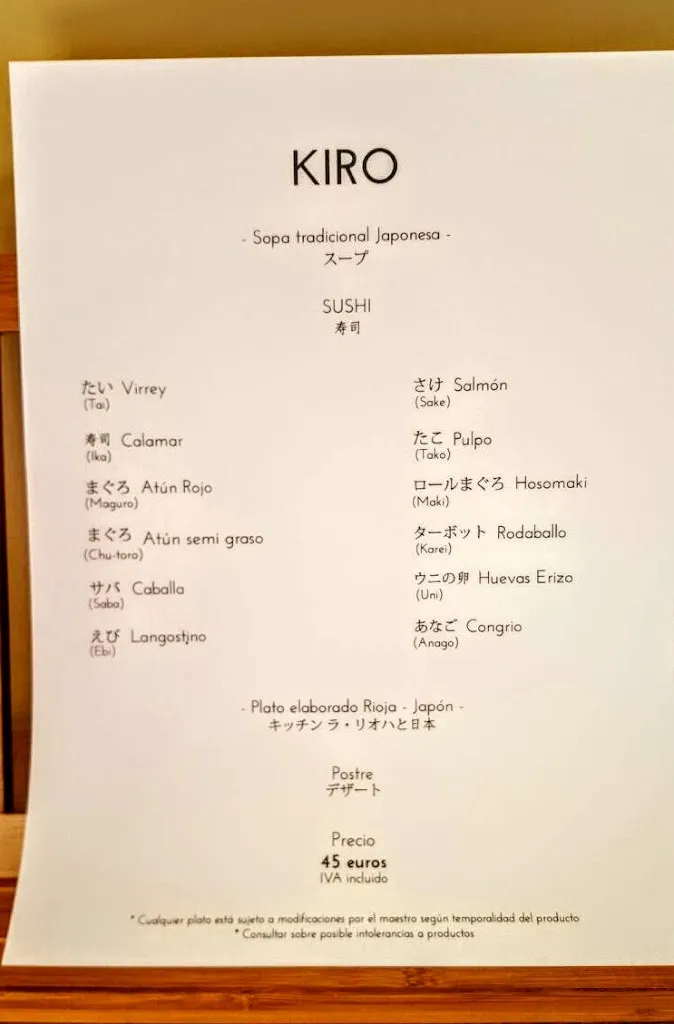 Menu_Kiro Sushi_Rioja_image_2