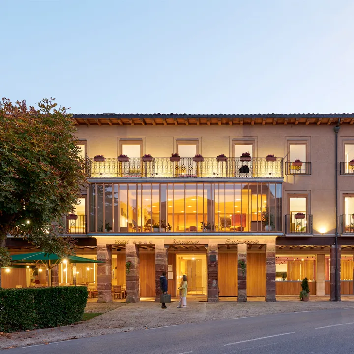 Hotel Echaurren Relais & Châteaux restaurante en Rioja