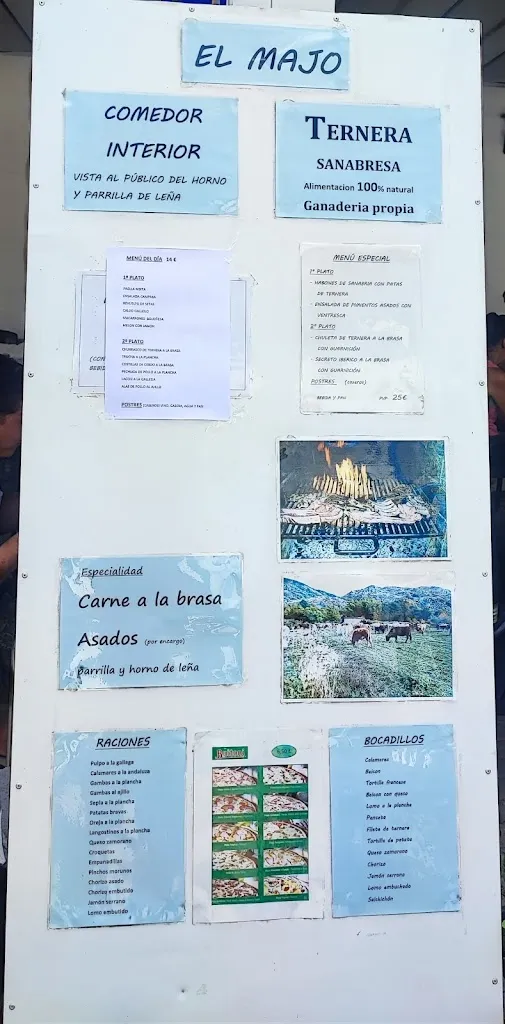 Menu_Bar Restaurante El Majo_Cobreros_image_2