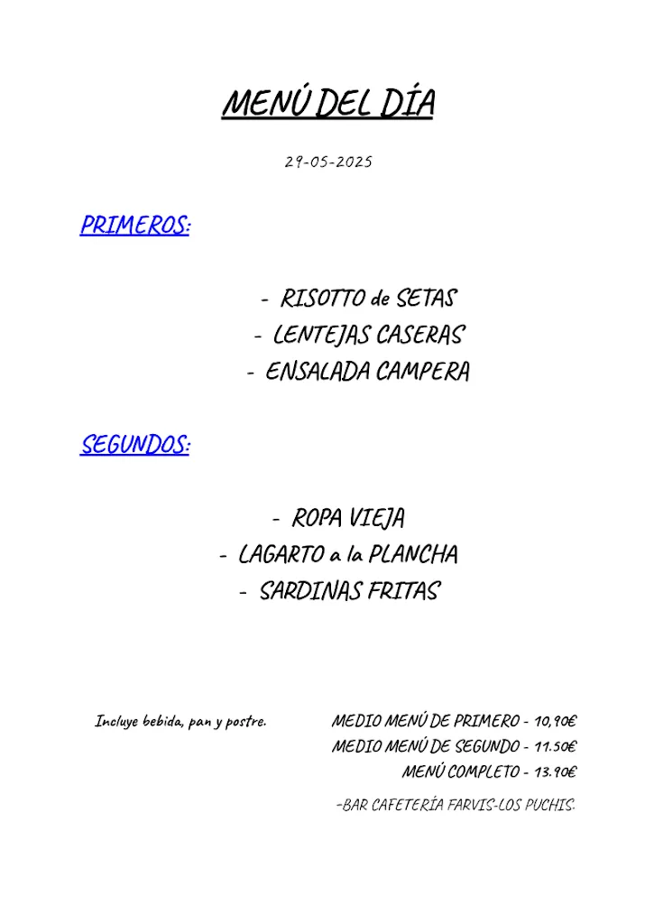 Menu_Los Puchis _Fariza_image_4