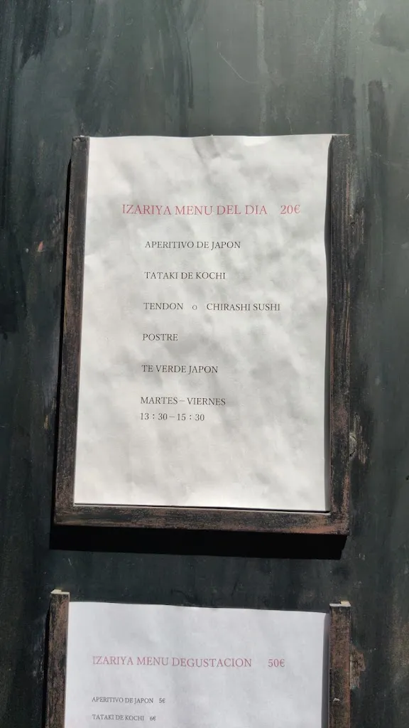 Menu_Restaurante Izariya Madrid_Fariza_image_3