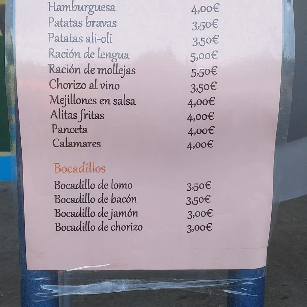 Menu_Bar El Rio Burganes_Friera de Valverde_image_3