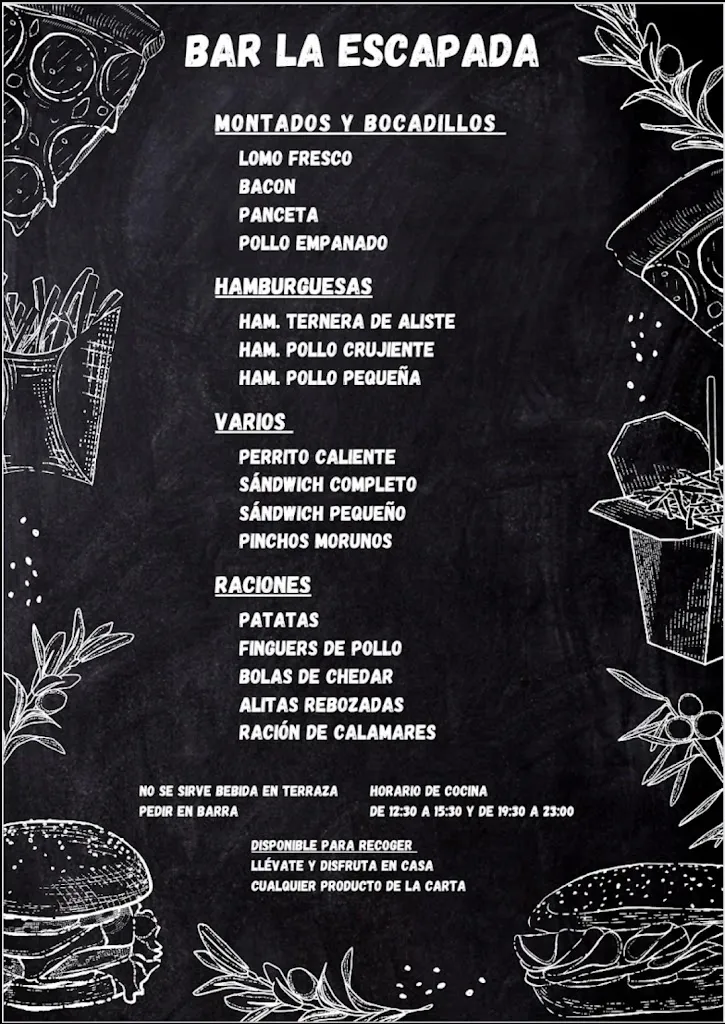 Menu_La Escapada_Hiniesta La_image_1