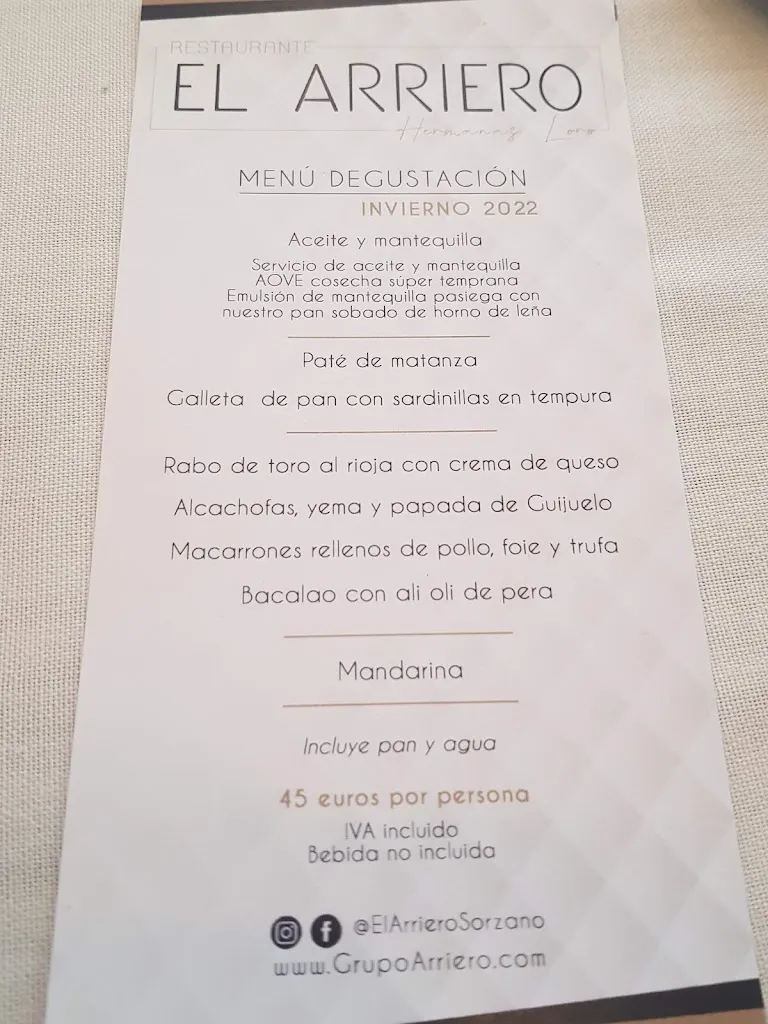 Menu_Restaurante El Arriero_Rioja_immagine_1