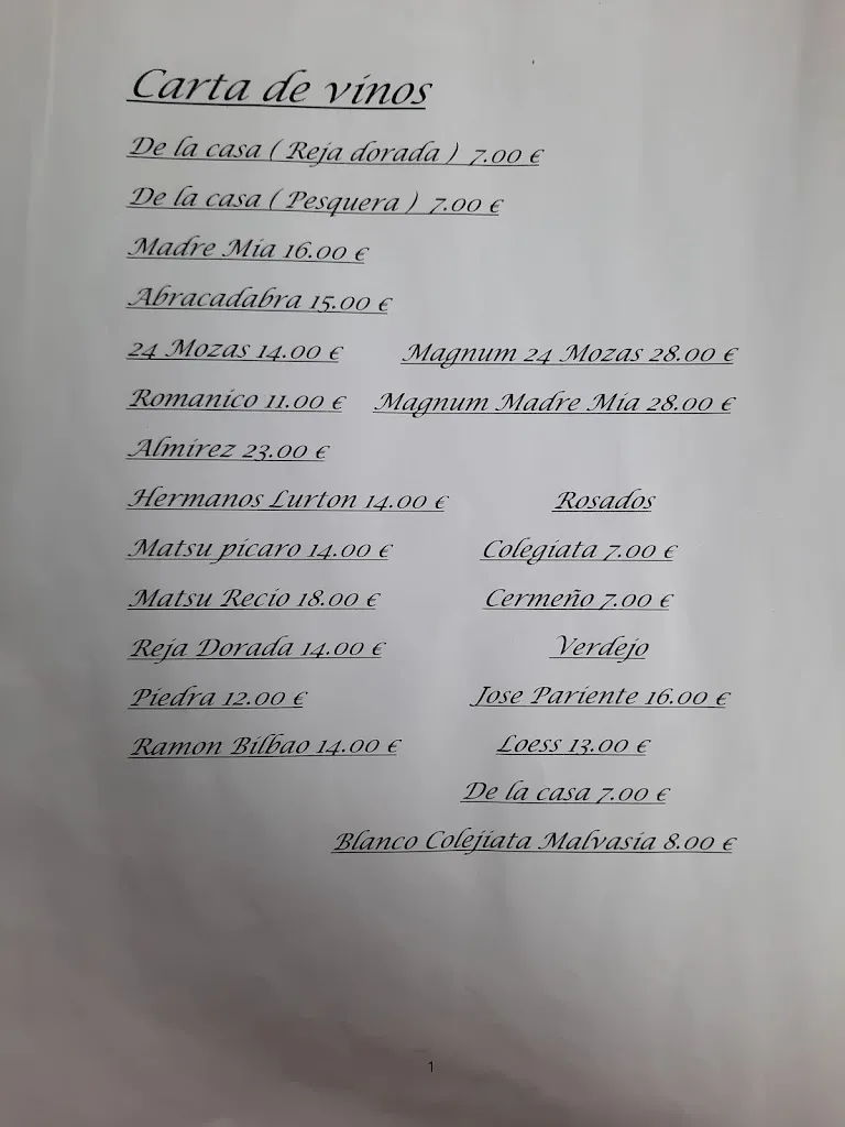 Menu_Restaurante El Porvenir_Mombuey_immagine_1