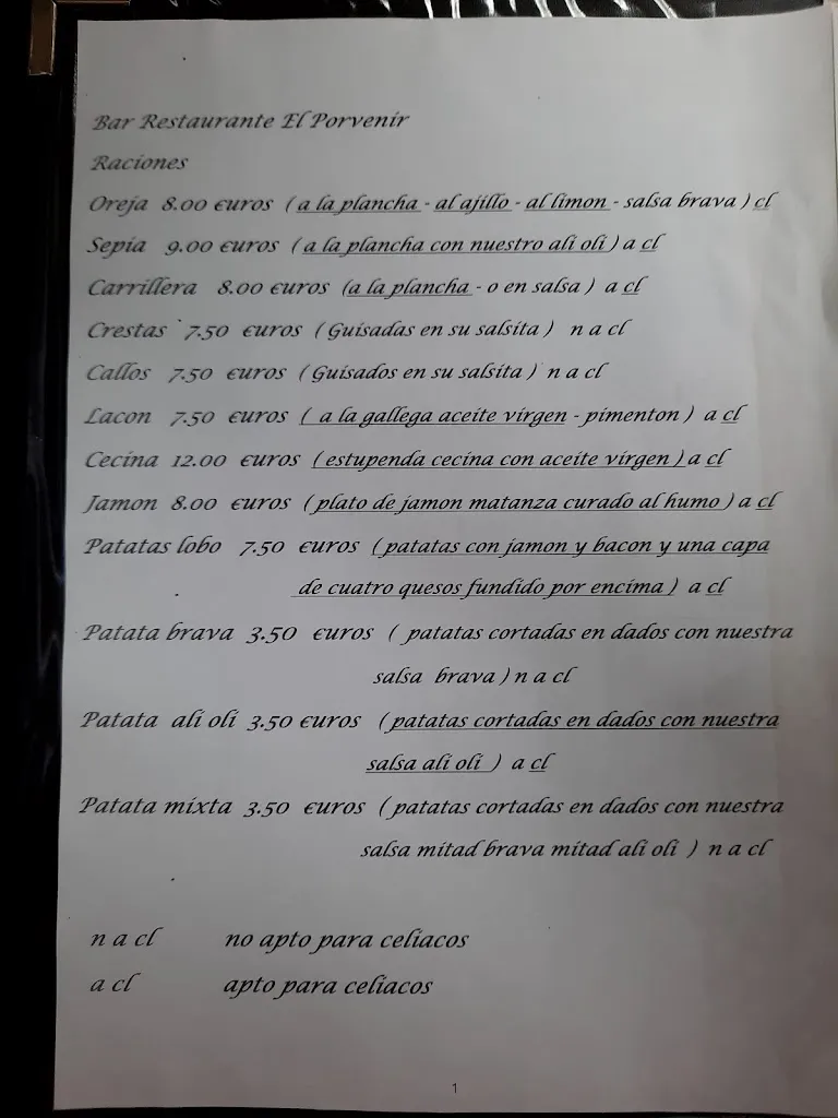 Menu_Restaurante El Porvenir_Mombuey_immagine_3