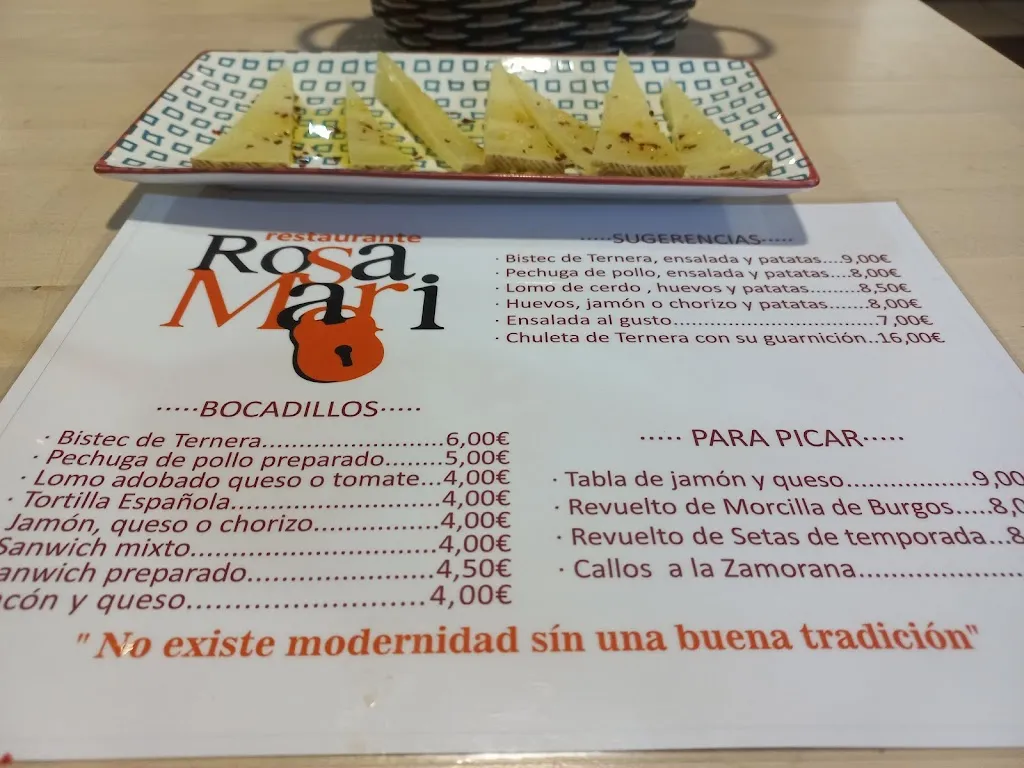 Menu_Restaurante Rosamari_Montamarta_image_1