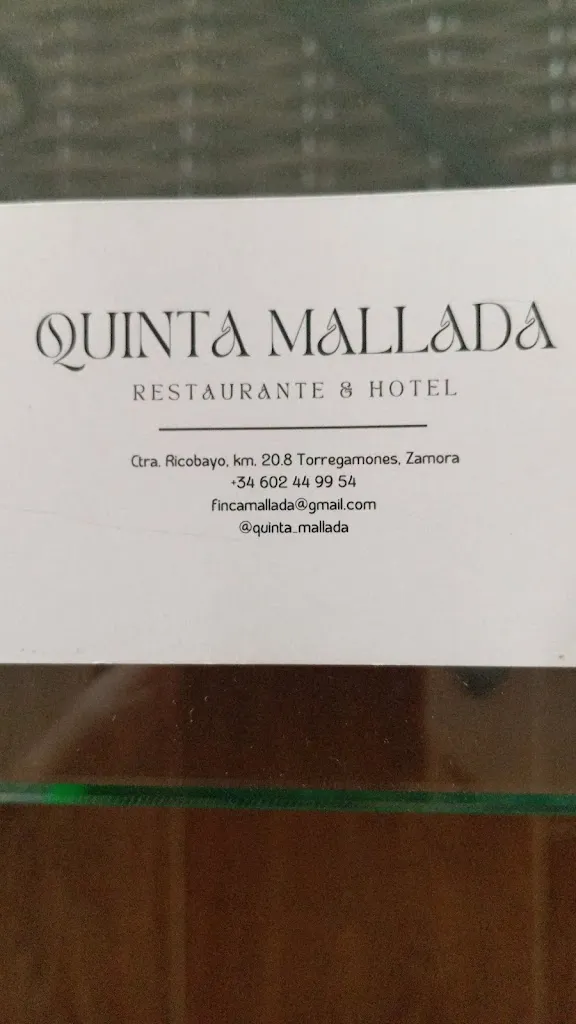 Menu_Centro de Turismo Rural Quinta Mallada_Moral de Sayago_image_3