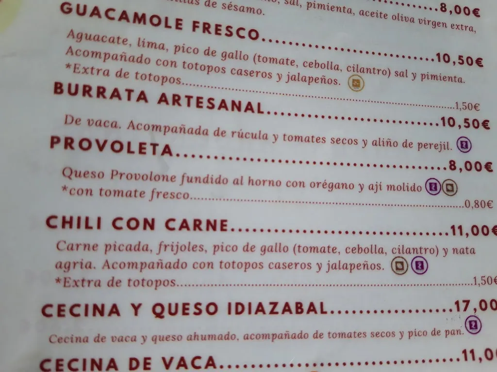 Menu_El Andariego Río, Taberna-Parrilla_Gallegos del Río_image_2