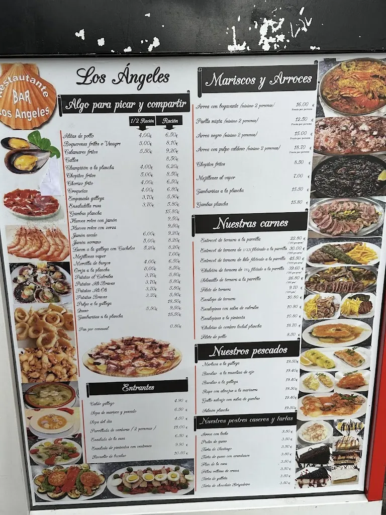 Menu_Restaurante Los Ángeles_Gallegos del Río_image_1