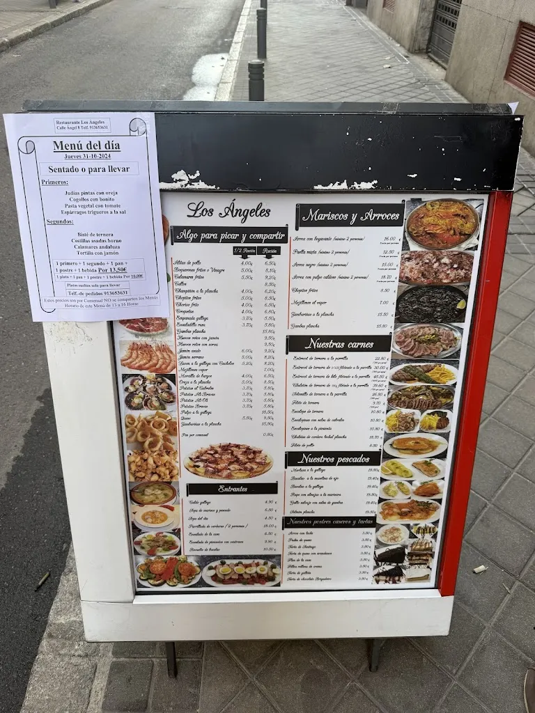 Menu_Restaurante Los Ángeles_Gallegos del Río_image_4