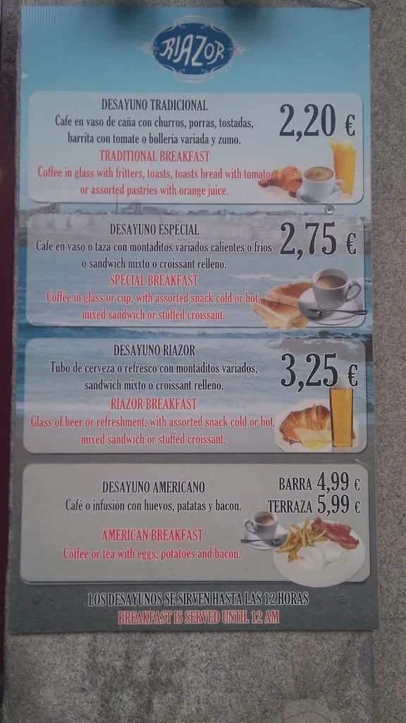 Menu_Restaurante Riazor_Gallegos del Río_image_1