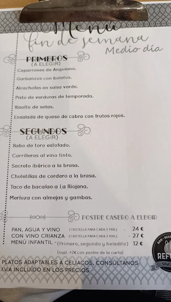 Menu_El Refugio VIGUERA_Rioja_image_1