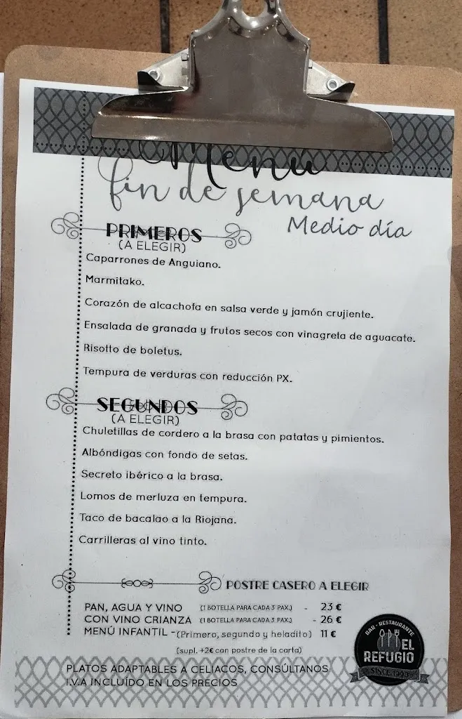 Menu_El Refugio VIGUERA_Rioja_image_2