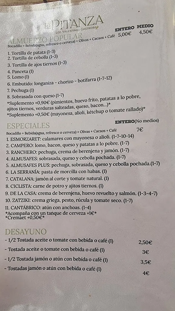 Menu_La Pitanza Los Valentines Gastrobar_Pedralba de la Pradería_image_2