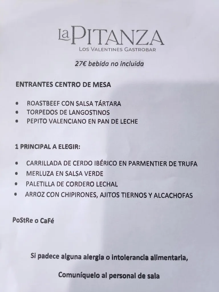 Menu_La Pitanza Los Valentines Gastrobar_Pedralba de la Pradería_image_4