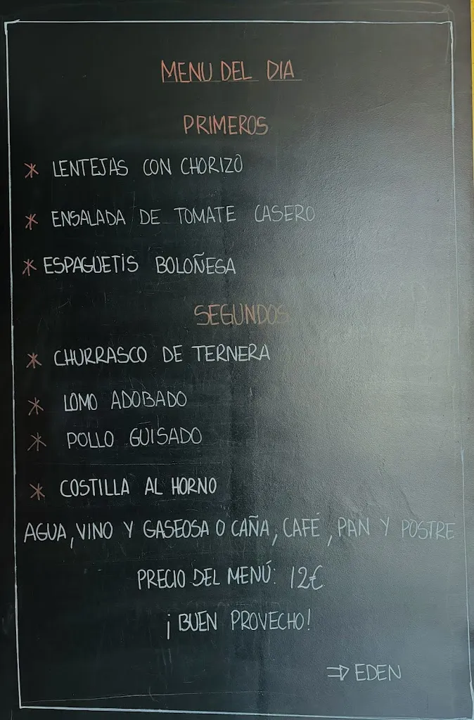 Menu_Bar Restaurante Edén_Olmillos de Castro_image_1