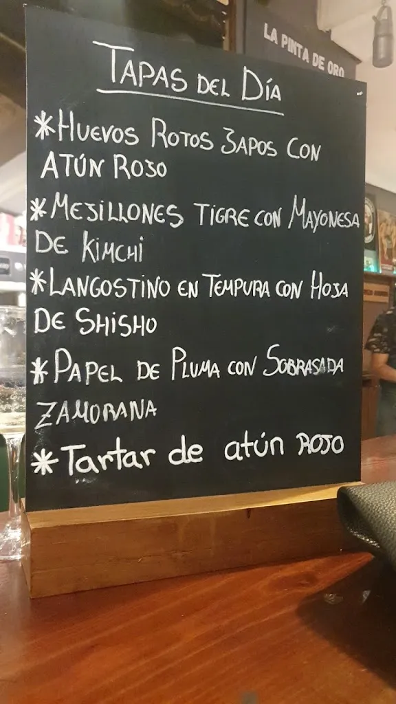 Menü_Taberna La Pinta de Oro_Pino del Oro_Bild_1