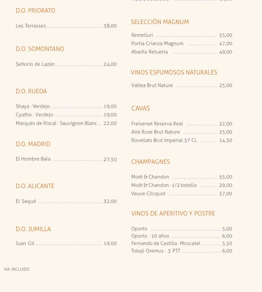 Menu_Ocafú Prado. Taberna Gallega_Prado_immagine_3