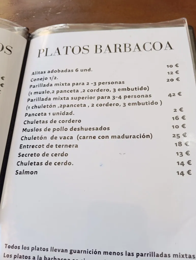 Menu_Restaurante Bar Los Cazadores, Sabors de la terreta_Pego El_image_4