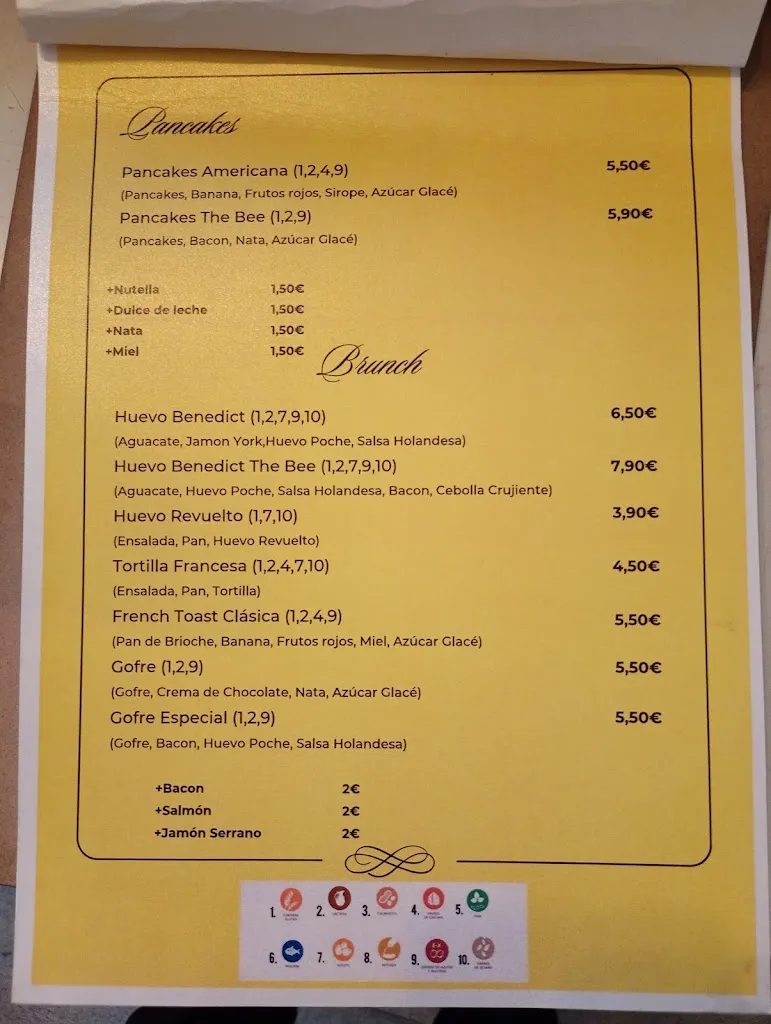 Menu_The Bee Pizzeria,_Pego El_image_1