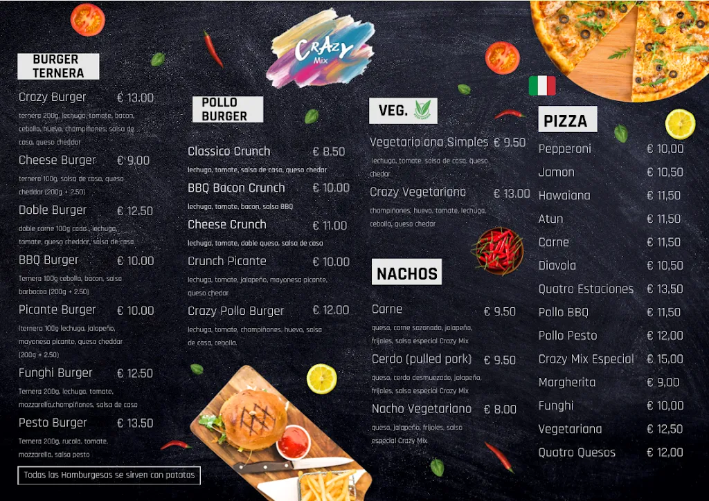 Menu_Crazy Mix_Pego El_image_1