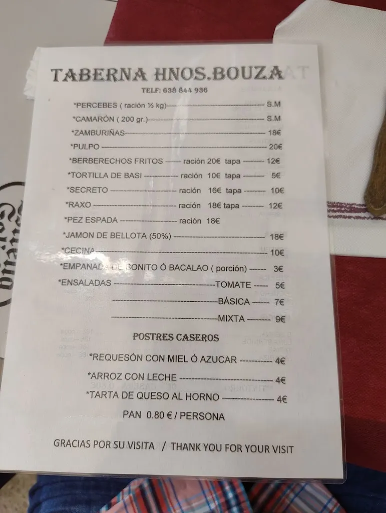 Menu_Taberna Hermanos Bouza_Cedeira_image_1