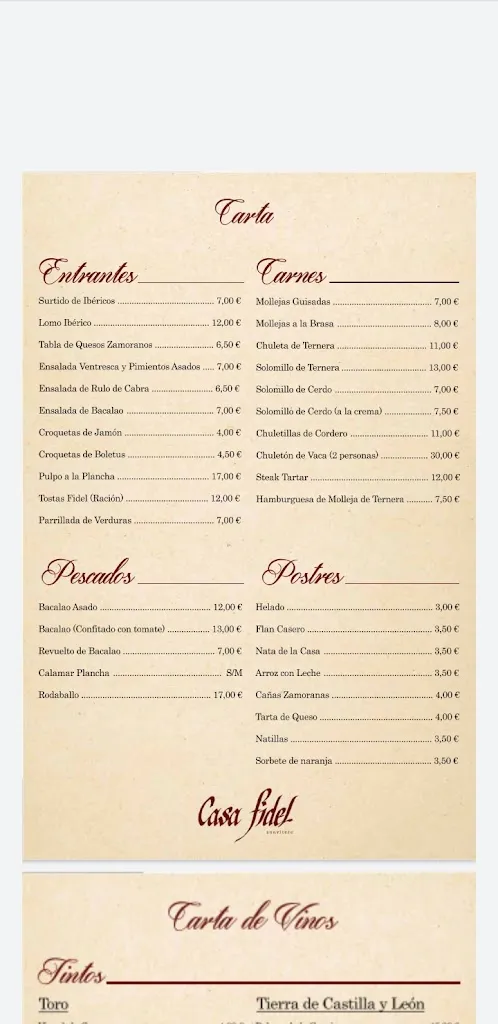 Menu_Restaurante Casa Fidel_Rábano de Aliste_image_3