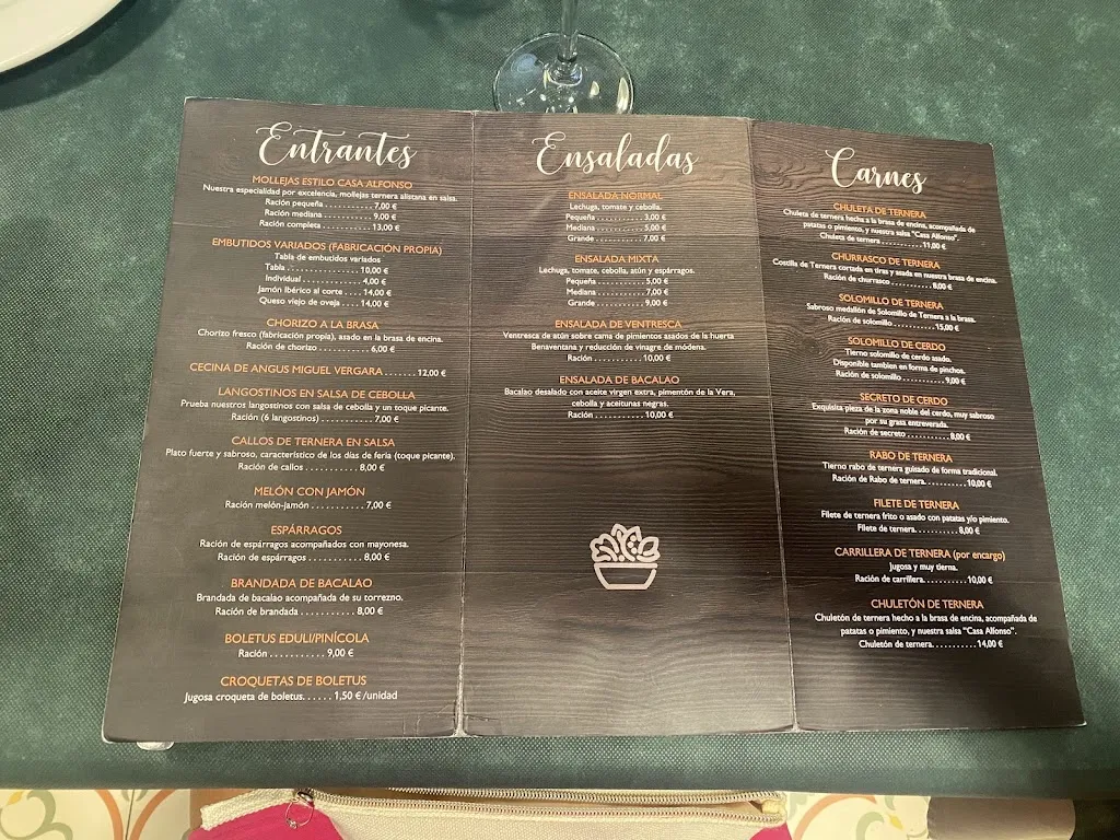 Menu_Asador Casa Alfonso_Rábano de Aliste_image_4