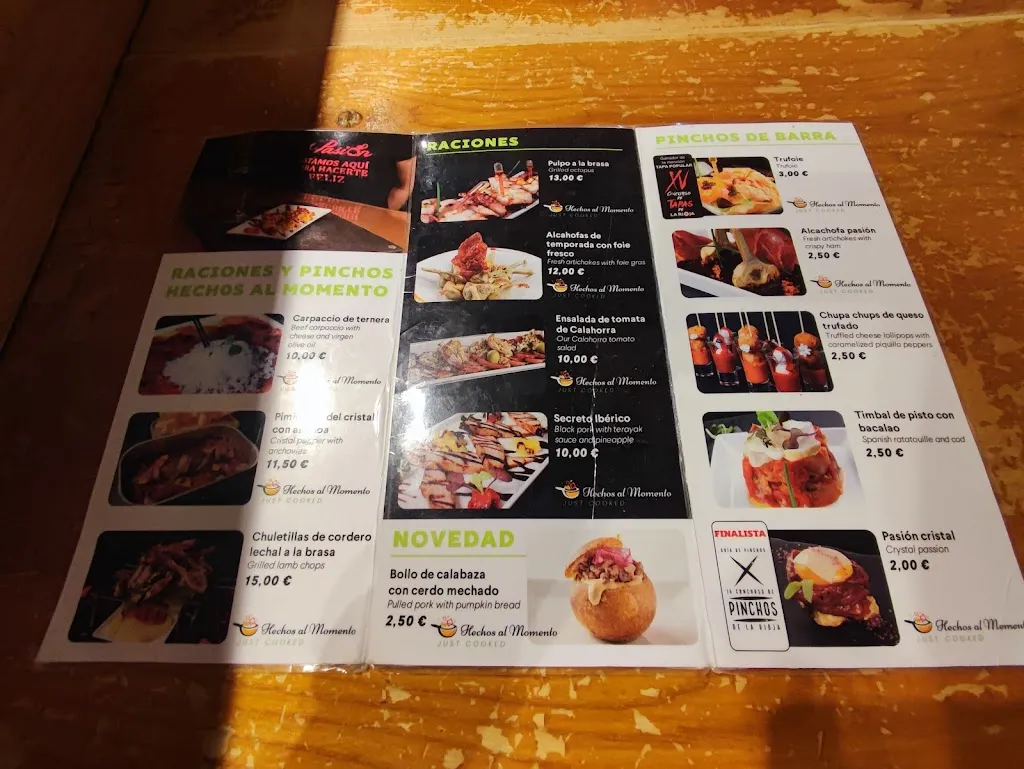 Menu_Bar Soriano_Rioja_image_3