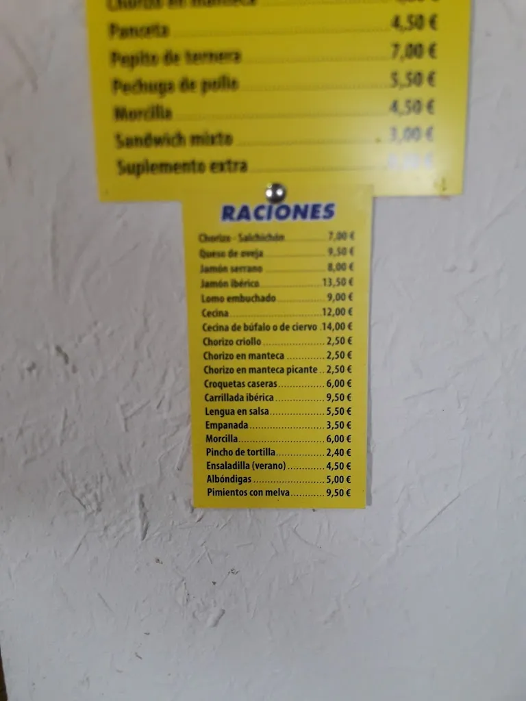 Menu_Venta Carmen S L_San Esteban del Molar_image_2