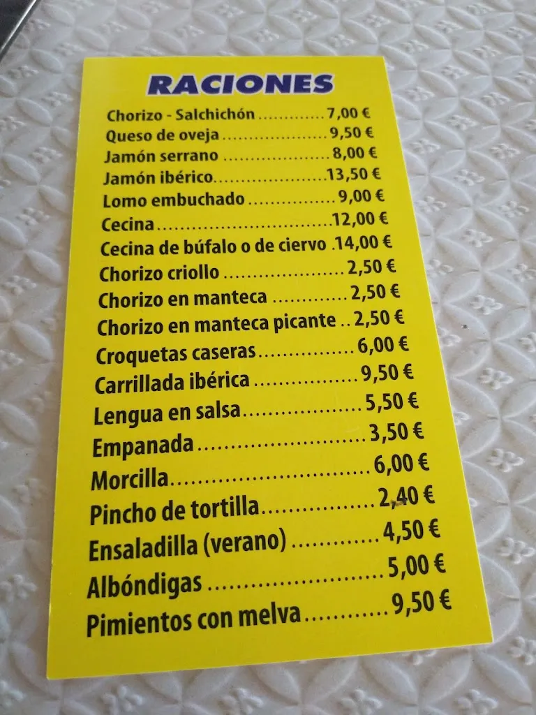 Menu_Venta Carmen S L_San Esteban del Molar_image_4