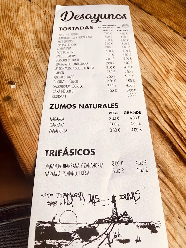 Menu_Las Dunas • Bar & Lounge_Samir de los Caños_image_2