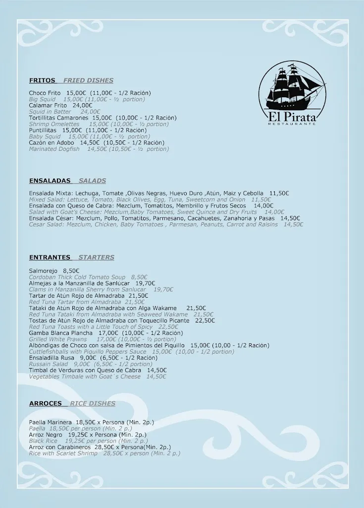 Menu_Restaurante El Pirata_Samir de los Caños_image_2