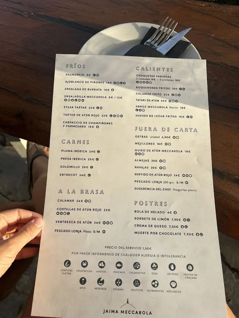 Menu_La Jaima_Samir de los Caños_image_1