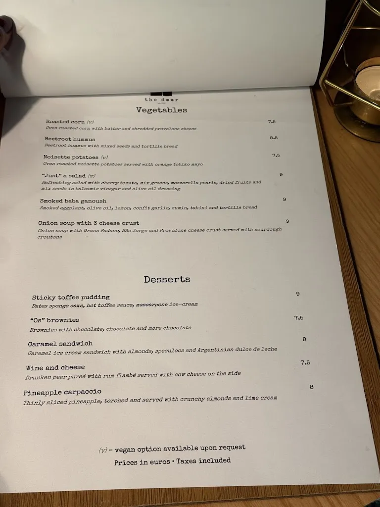 Menu_The Door_Porto_immagine_3