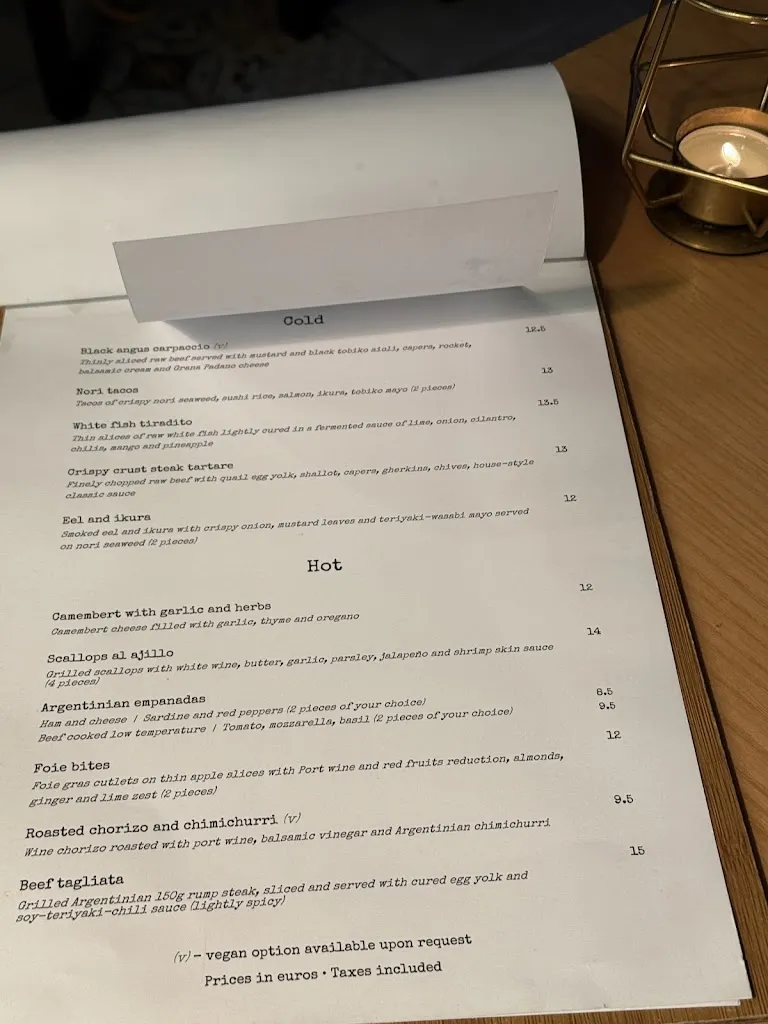 Menu_The Door_Porto_immagine_4